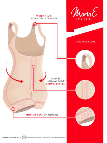 Fajas Colombianas Levanta Cola Colombian Shapewear MariaE FU103