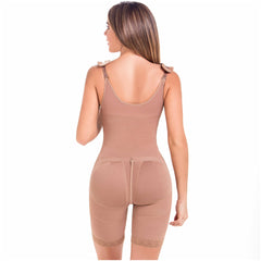 Fajas MariaE 9182T | Butt Lifting Shapewear with Shoulder Pads | Daily - Postpartum and Postsurgery Use