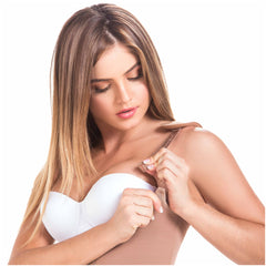 Fajas MariaE 9182T | Butt Lifting Shapewear with Shoulder Pads | Daily - Postpartum and Postsurgery Use