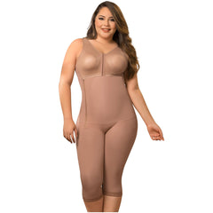 Post Surgical Capri Shapewear Colombian Fajas with Bra MariaE 9282