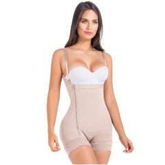 Stage 2 Post Surgery Postpartum Shapewear Bodysuit Side Zipper Fajas Colombanas MARIAE FPL3330