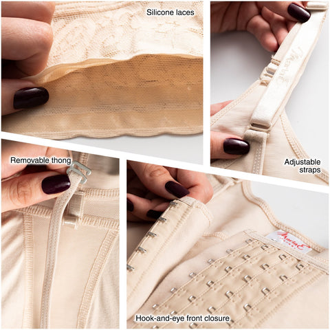 Daily Use & Postapartum Short Shapewear Fajas MariaE 9334