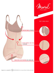 Daily Use & Postapartum Short Shapewear Fajas MariaE 9334