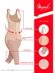 Post Surgery Postpartum Capri Shapewear Colombian Fajas MariaE 9382