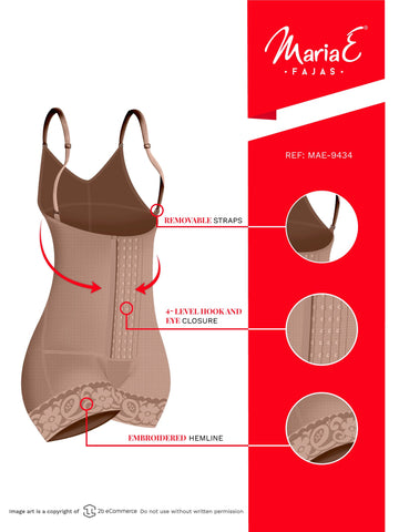 Fajas Colombianas Reductoras Postpartum Colombian Shapewear MariaE 9434