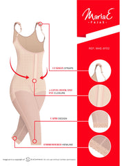 Fajas Colombianas After Surgery Colombian Capri Shapewear MariaE 9702